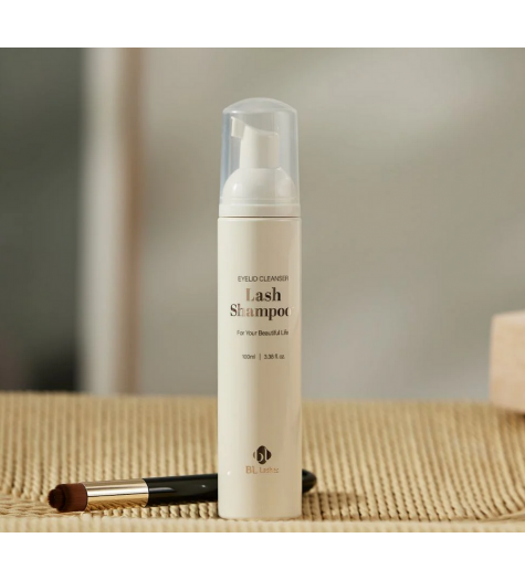 Lash Foam Cleanser inkl. Reinigungspinsel – sanfter Wimpernreiniger für Lash Extensions