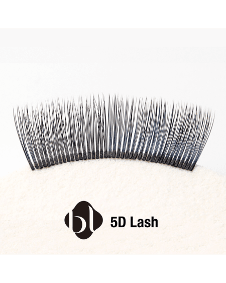 Cils 5D – 336 bouquets préfabriqués avec effet eyeliner