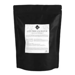 BL Lashes Lint Free Eye Patch bulk pack containing hydrogel under-eye patches for professional eyelash extension treatments.