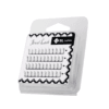 BL Lashes Jewel Lash eyelash extensions decorated with small clear rhinestones, arranged in four rows inside clear retail packaging.