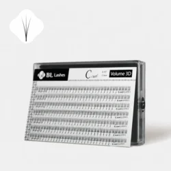 onyx volume 3d lash c-curl-0.07-11mm + badge