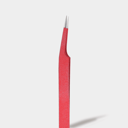 Color Tweezer - Red F 1 Farbige Pinzetten F- und I-Form – antistatisch