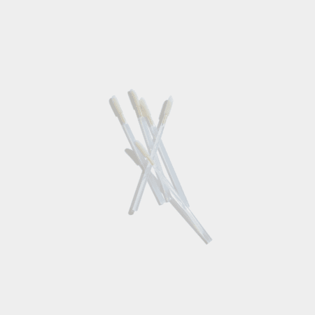 BL Lashes Lint Free applicator 3 (clear) – product photo on grey background