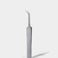 Premium Tweezers - Sakura 1 BL Lashes Premium Tweezers - Sakura – product photo on grey background