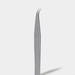 RV Tweezers - Curve 1 BL Lashes RV Tweezers - Curve – product photo on grey background