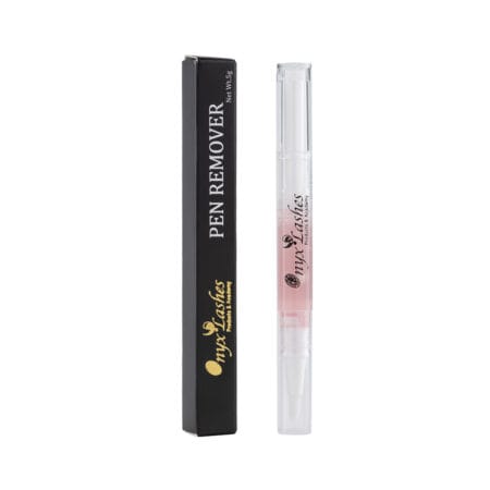 Remover Pen Pen Remover Gel – remover de précision pour extensions de cils en format stylo