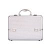 beauty-case-silver-glitter-1 Beauty Case Silver-Glitter – Beauty Koffer mit 4 Fächern (26.7 × 16.5 × 19 cm)