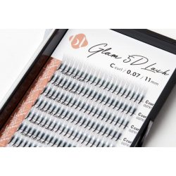 Glam 5D Lashes 0.07 courbure C – cils volume pré-éventés