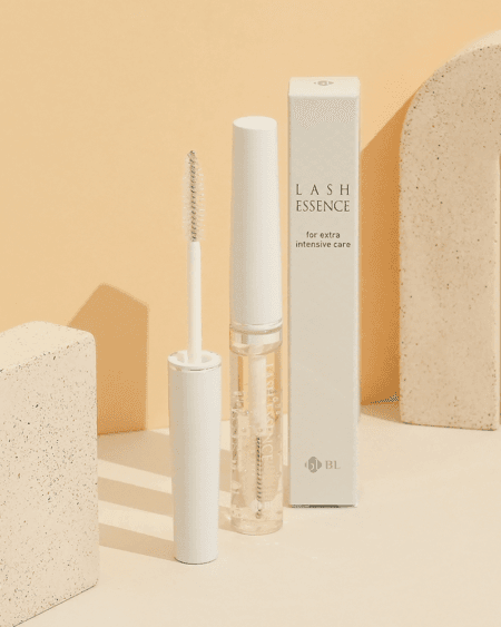 BL Lashes Lash Essence 10ml – product photo on grey background