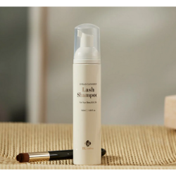 Lash Foam Cleanser avec pinceau nettoyant – mousse nettoyante sans huile pour extensions de cils