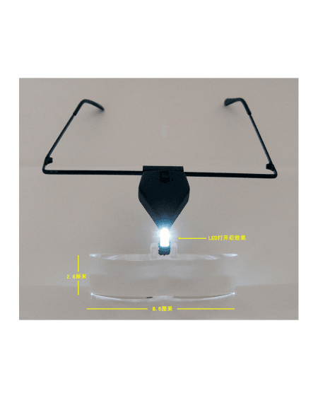 lupen-brille-4 Occhiali ingrandenti con luce LED – 3 livelli di ingrandimento per un lavoro preciso