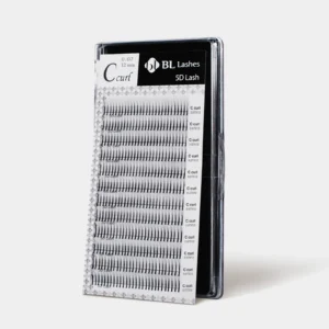 Ciglia volume 5D – 132 ventagli premade in lunghezze miste