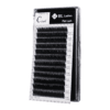 BL Lashes Flat Lash Glossy, C-Curl, 0.15 mm, Mix 7–14 mm – 12-reihiges Tray