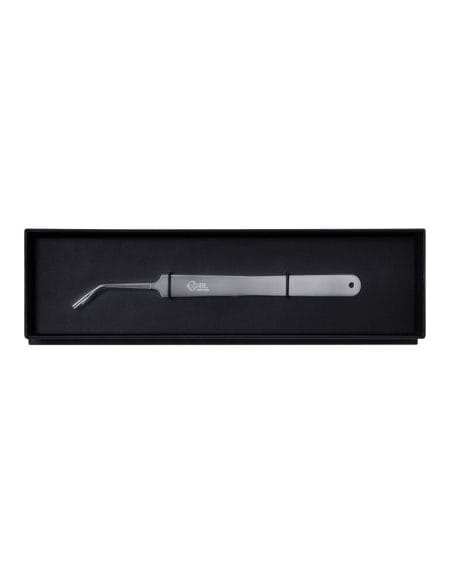 Pincette Premium Sakura – pincette hybride en L pour classic et volume (140 mm)