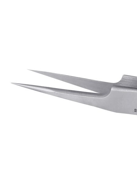 Vetus Pinzette F Typ – leichte Wimpernpinzette (120 mm)