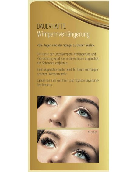 werbeflyer-wimpern-extension-10-er-bundel-2 Flyer publicitaire extensions de cils – lot de 10 pour votre institut