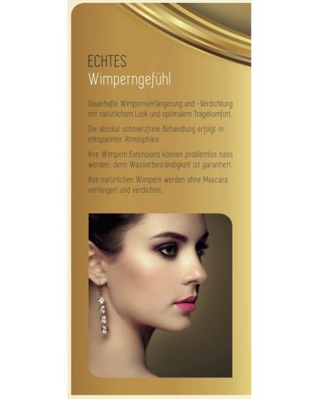 werbeflyer-wimpern-extension-10-er-bundel-3 Flyer publicitaire extensions de cils – lot de 10 pour votre institut