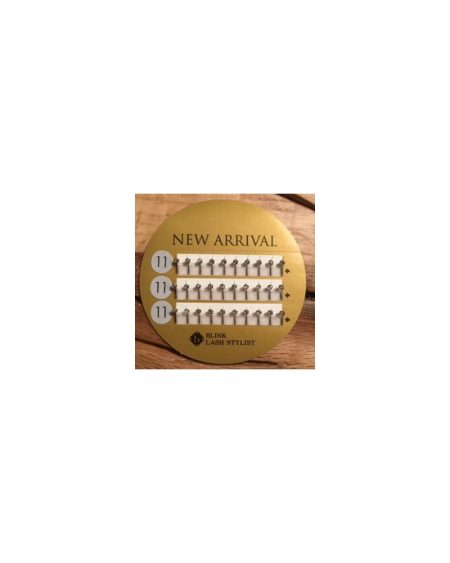 wimpern-mit-silbrigen-swarovskisteine Cils avec cristaux Swarovski argentés – 3 rangées de cils bijoux (0.15)