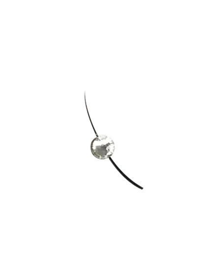wimpern-mit-silbrigen-swarovskisteine Cils avec cristaux Swarovski argentés – 3 rangées de cils bijoux (0.15)