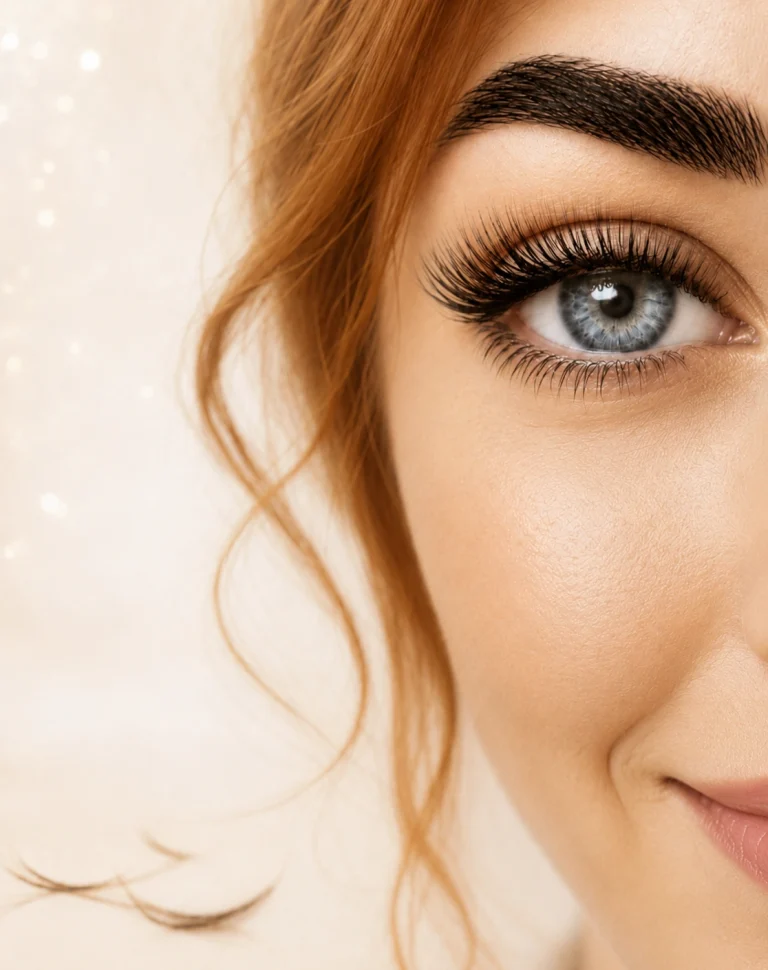 Happy women because of best lashcare