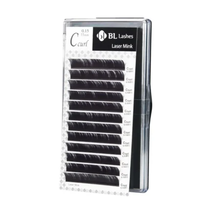 laser-lashes-c-curl-015-11mm.webp BL Lashes Laser Lashes Schwarz, C-Curl, 0.15 mm, 11 mm – 12-reihiges Tray
